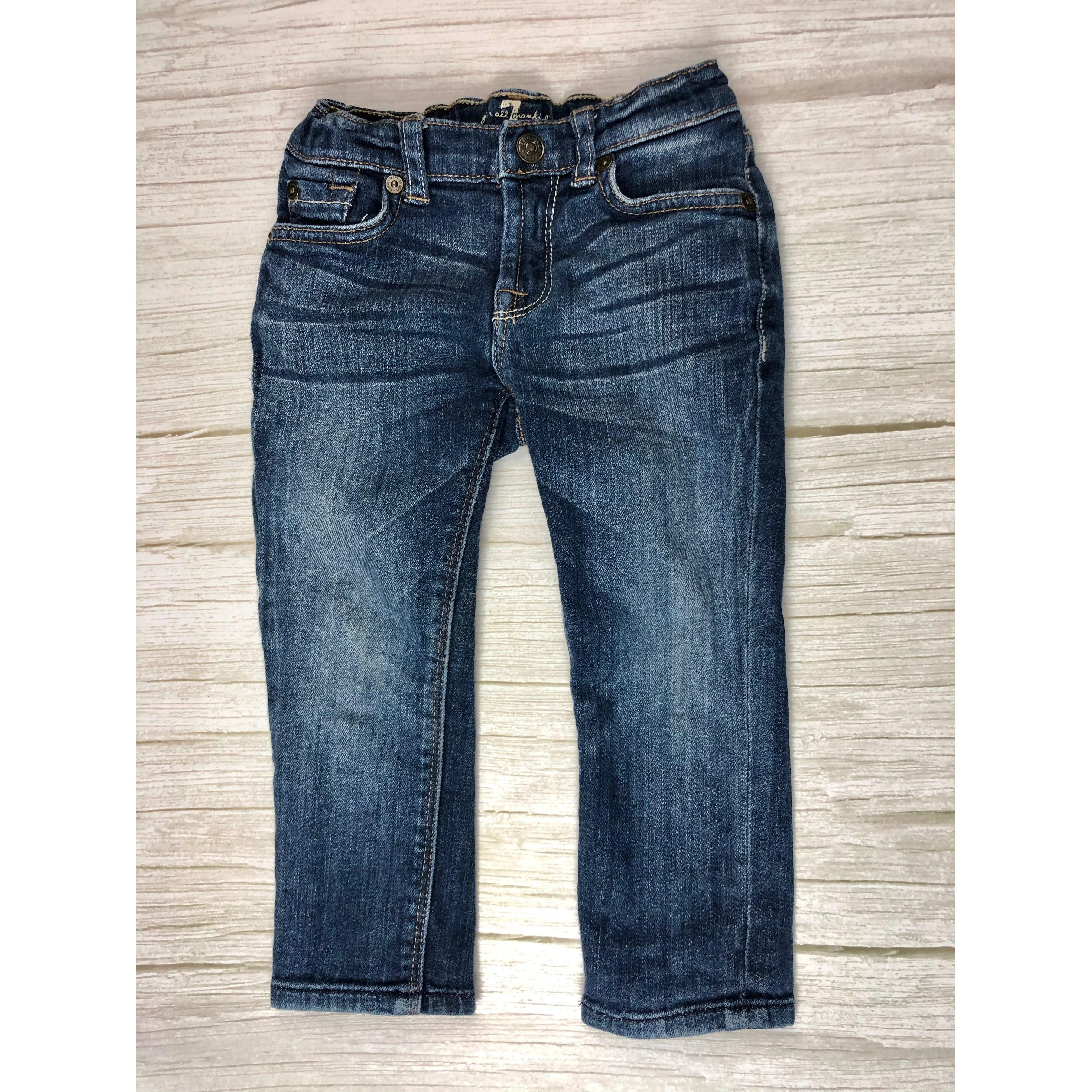 7 for all Mankind Kids 'Slimmy' Skinny Jeans Size- 2T
