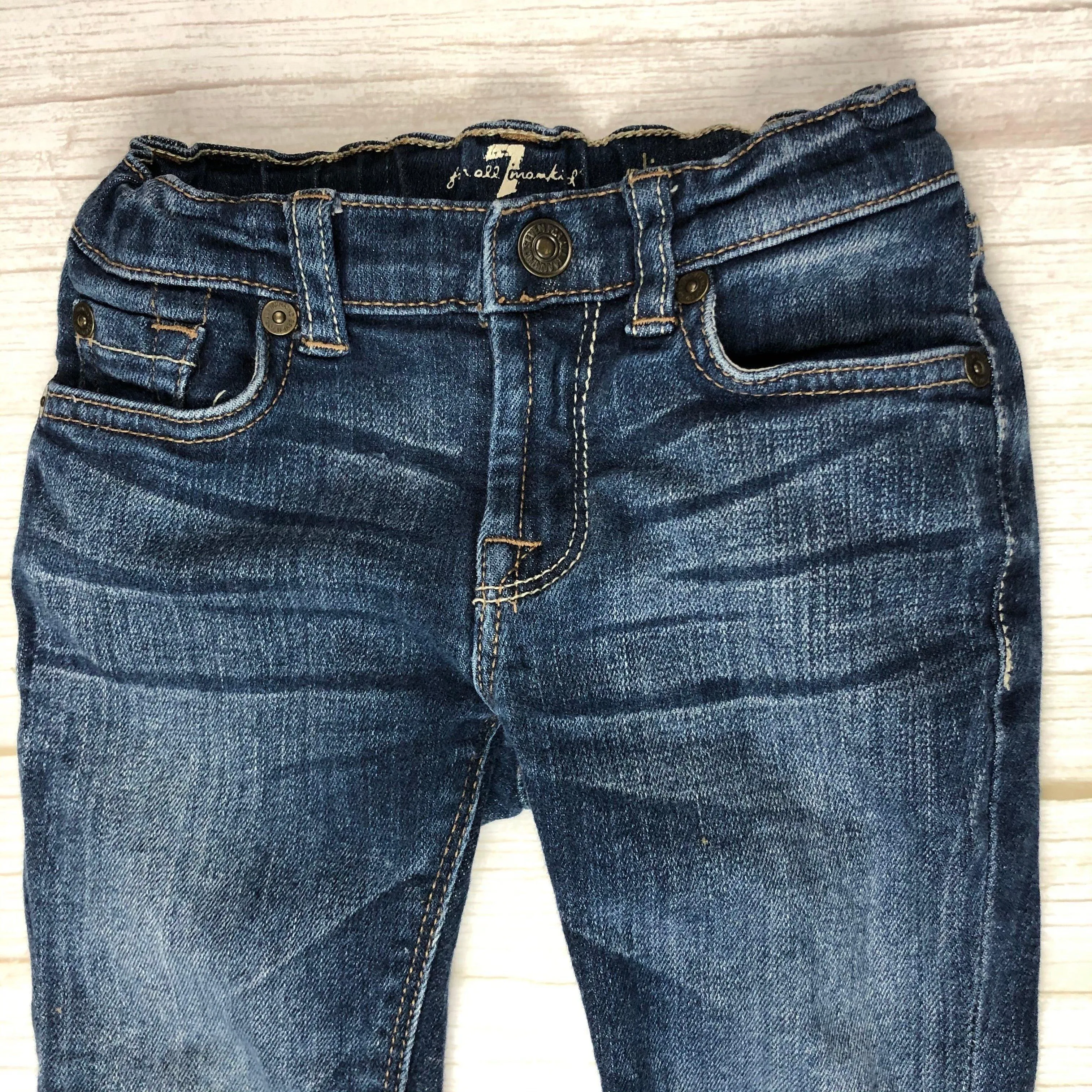 7 for all Mankind Kids 'Slimmy' Skinny Jeans Size- 2T