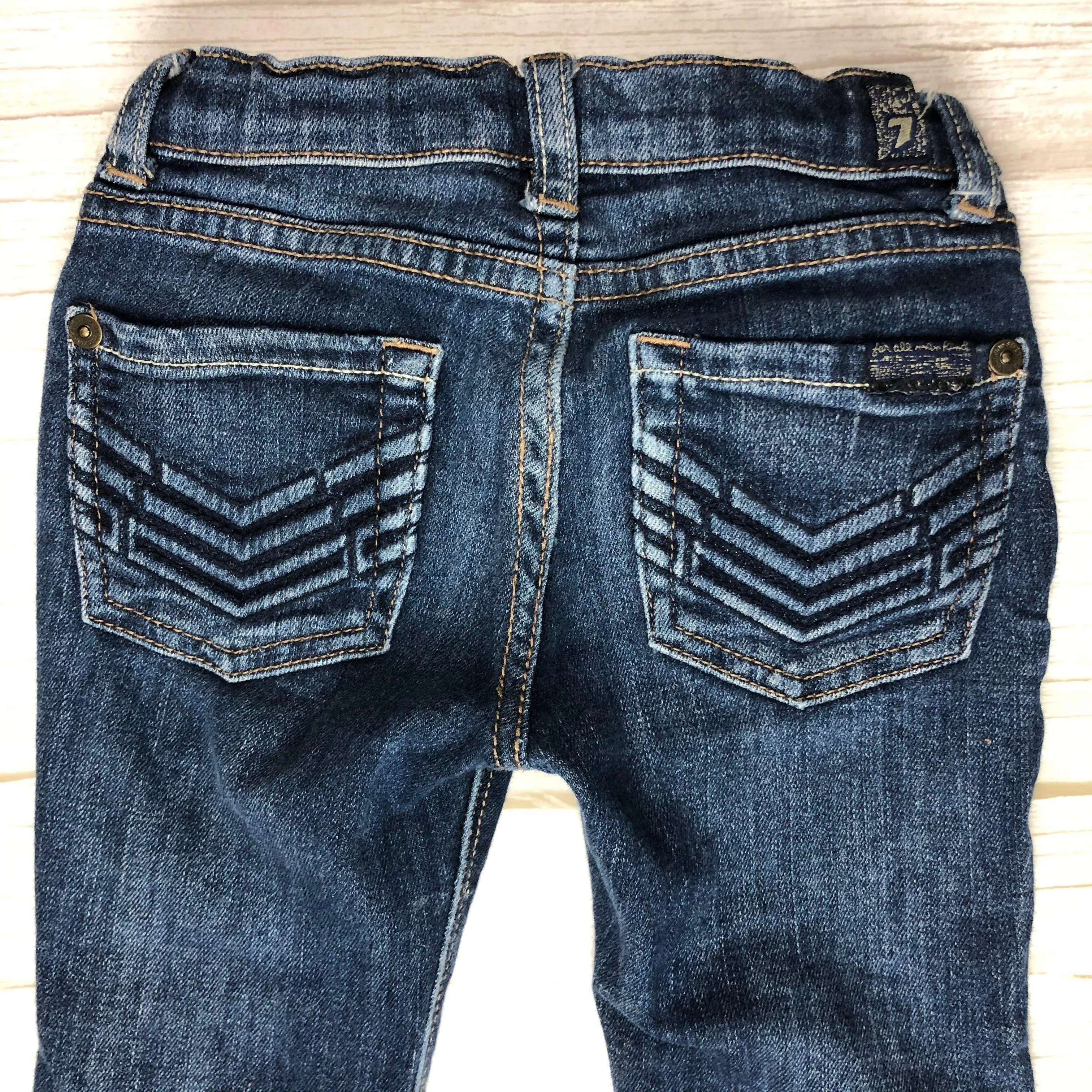 7 for all Mankind Kids 'Slimmy' Skinny Jeans Size- 2T