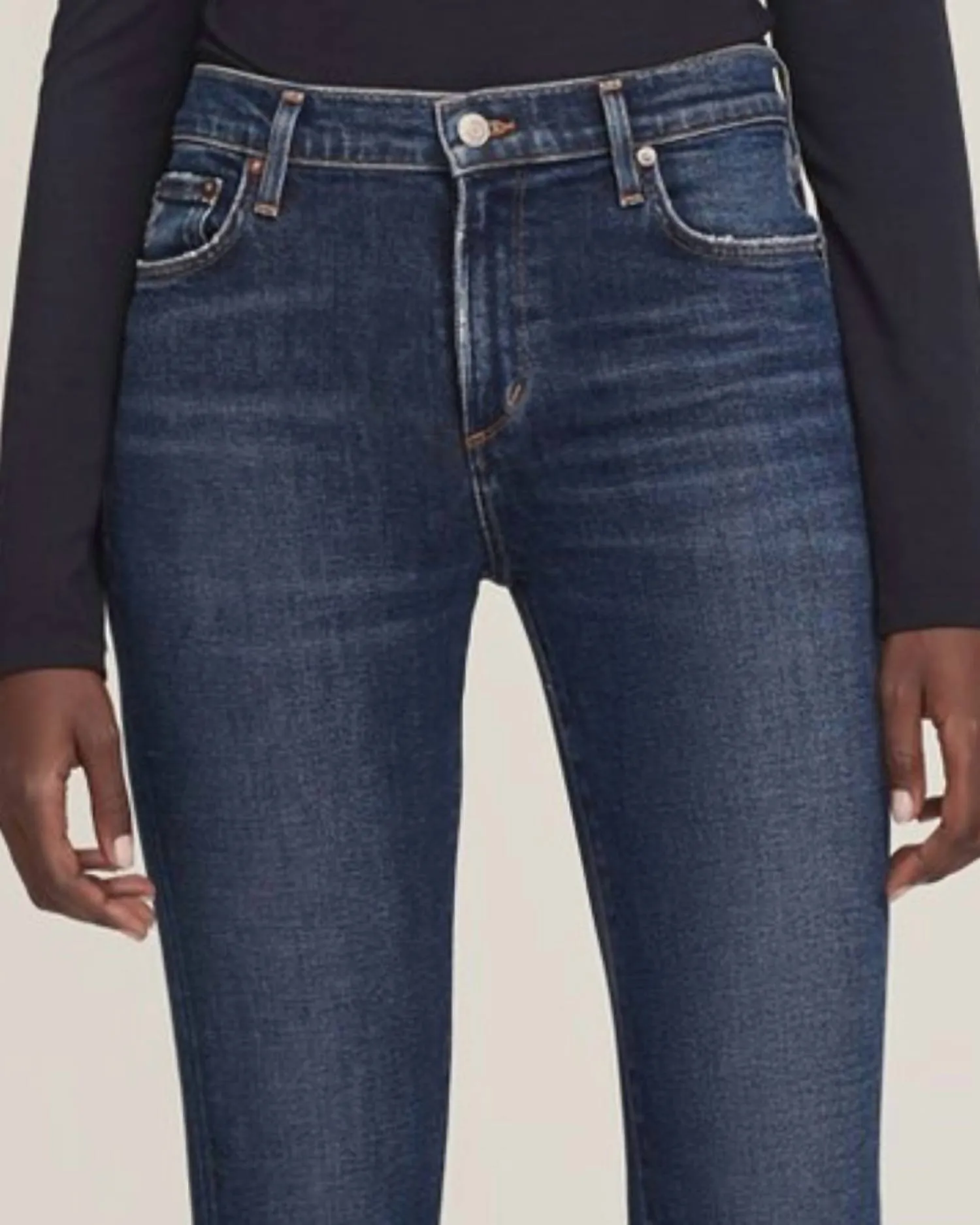 Agolde - Sophie Mid-rise Skinny Jeans