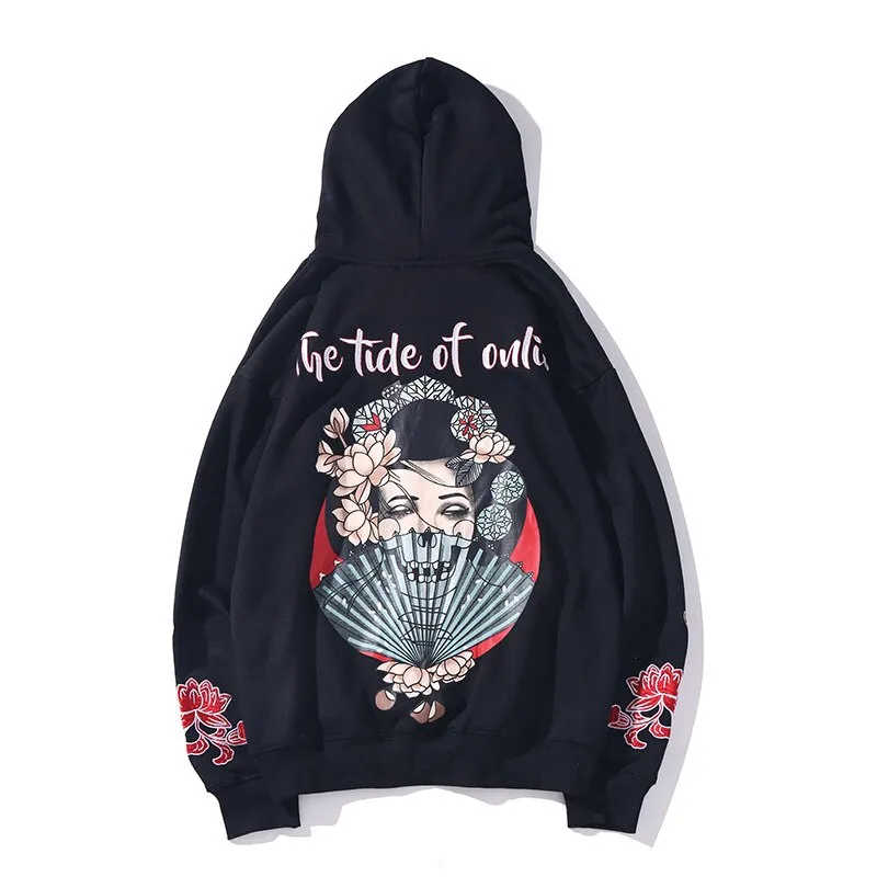 Anime Couple Hoodie Death Love
