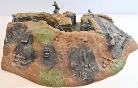 Atherton Scenics Painted WWII WWI Trench Right Side