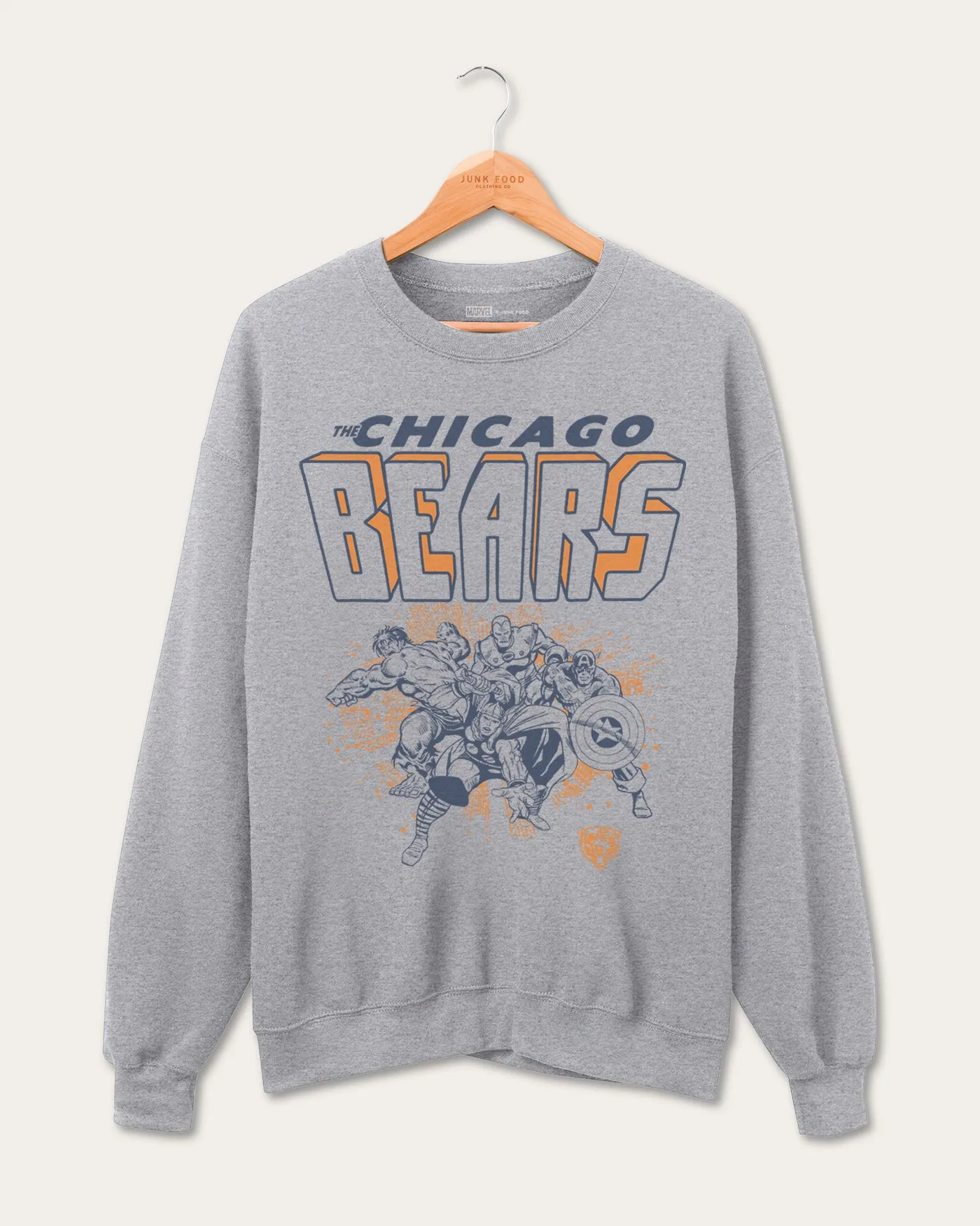 Bears Avengers Throwback Crew