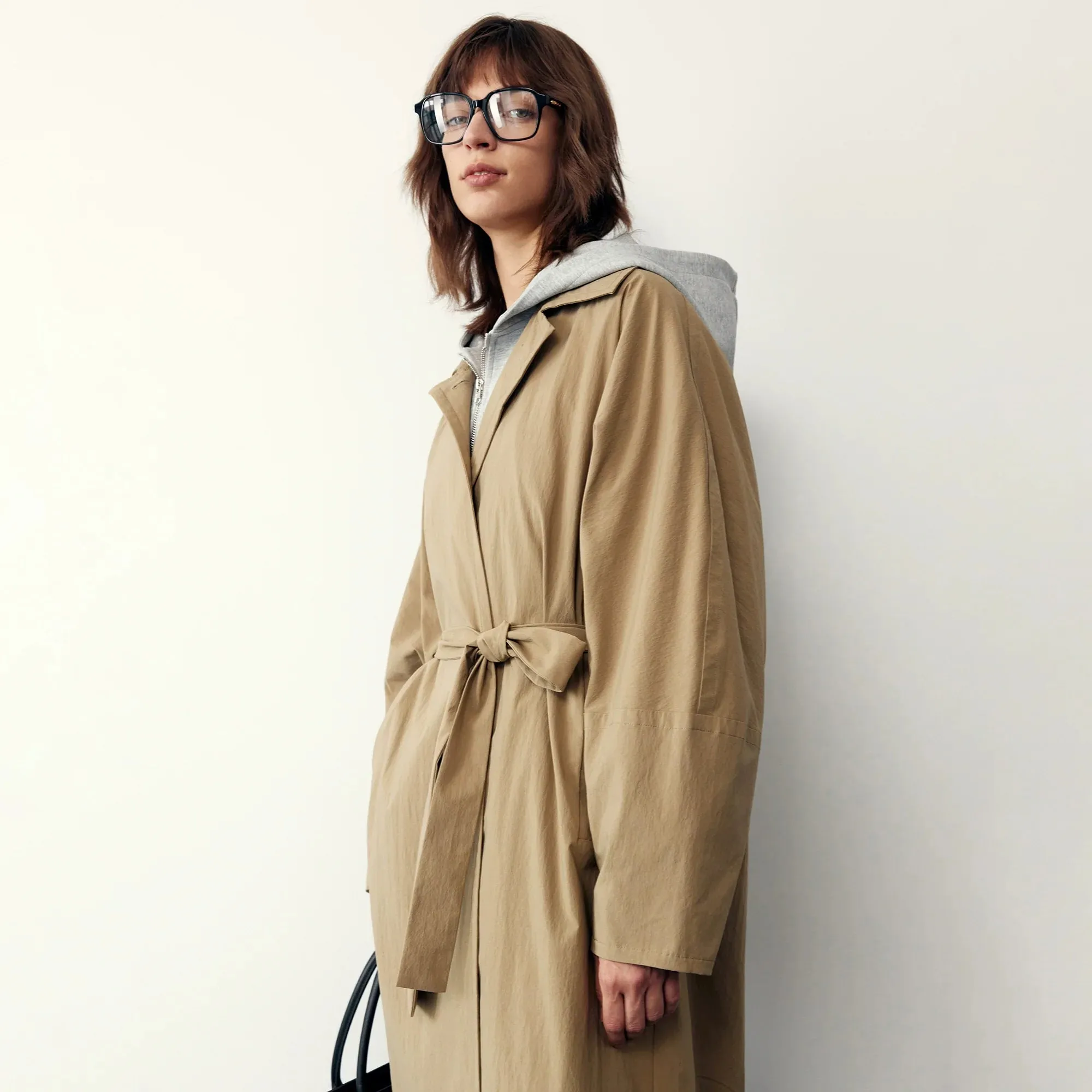 Beige Trench Coat
