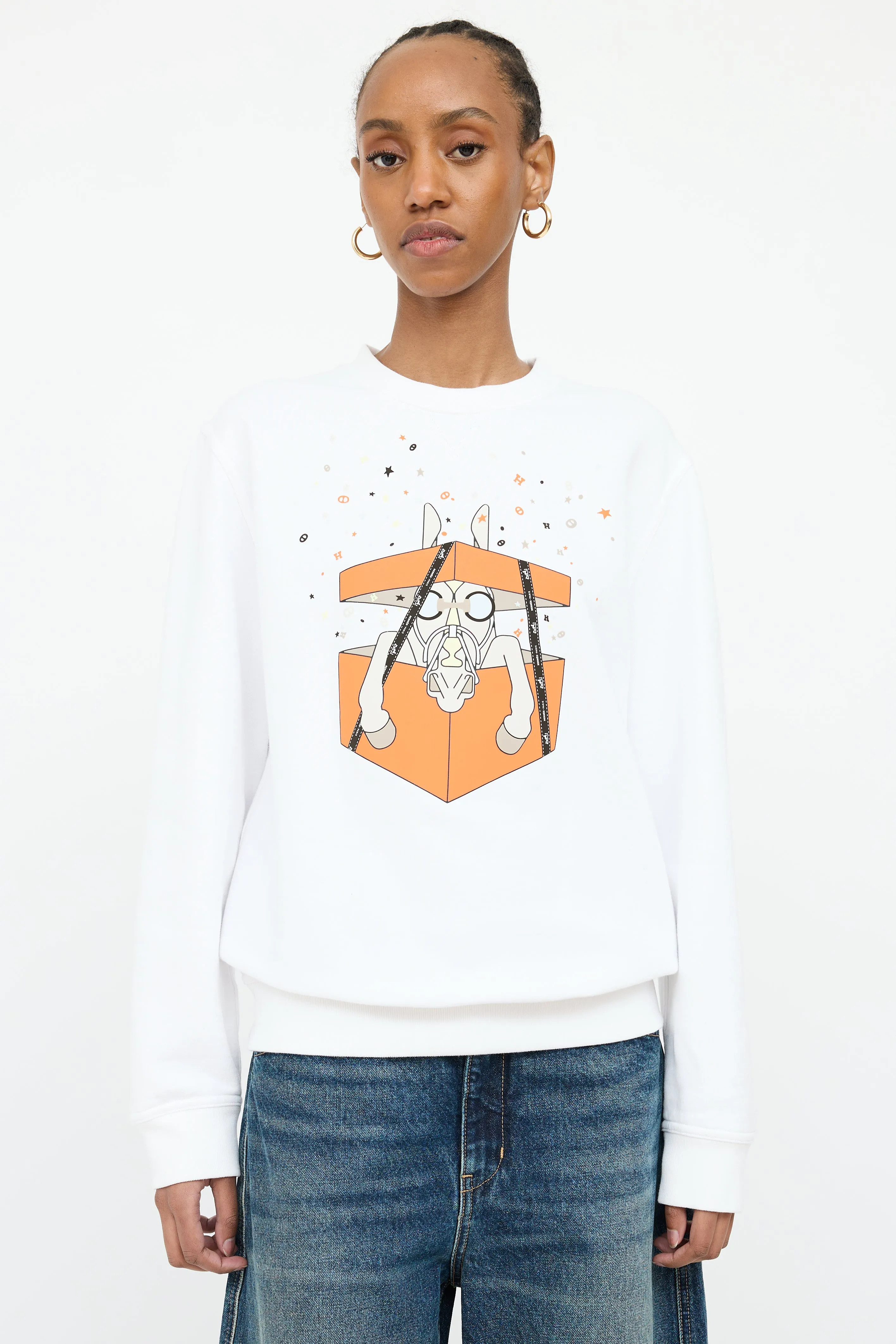 Boite Surprise Graphic Sweatshirt