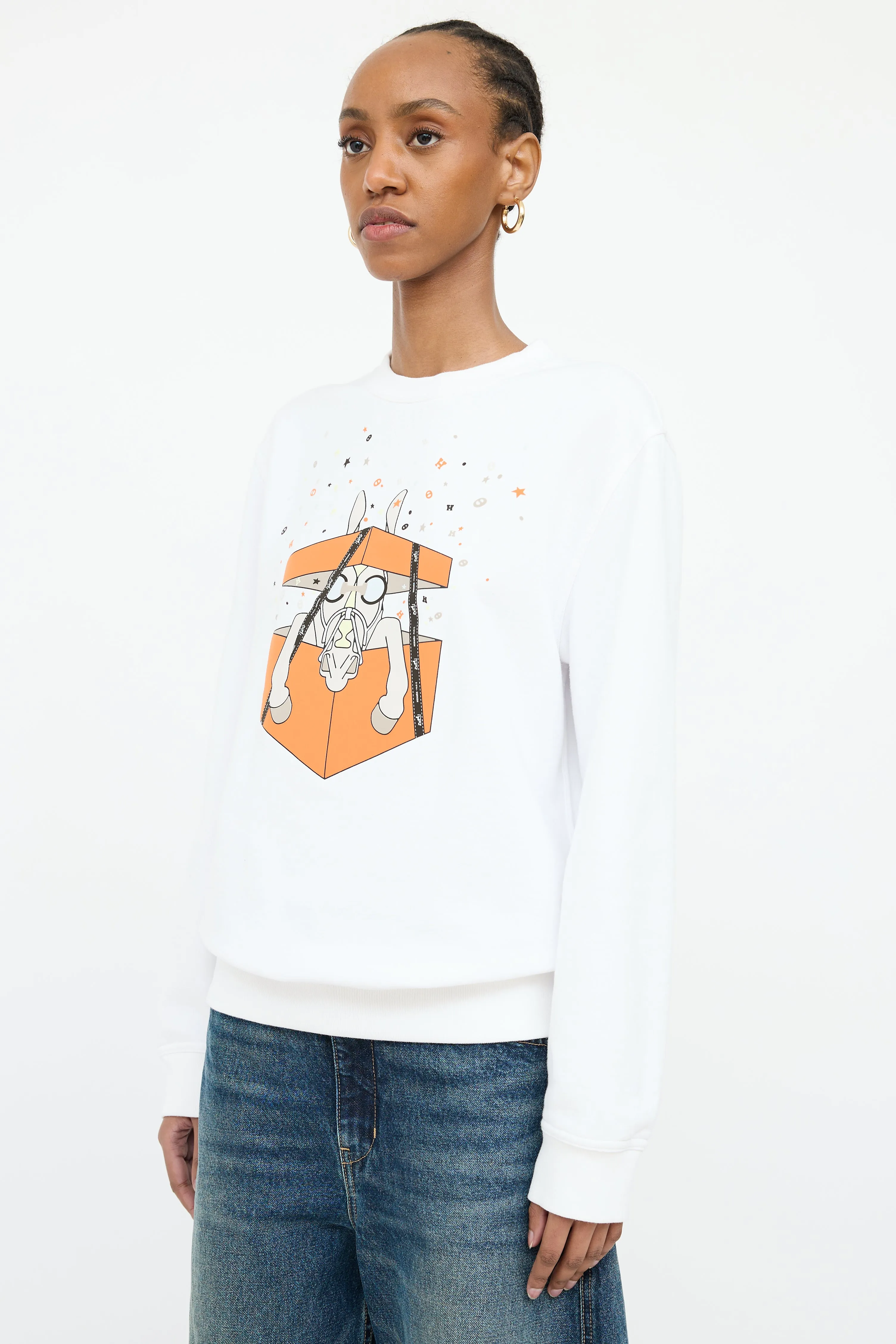 Boite Surprise Graphic Sweatshirt