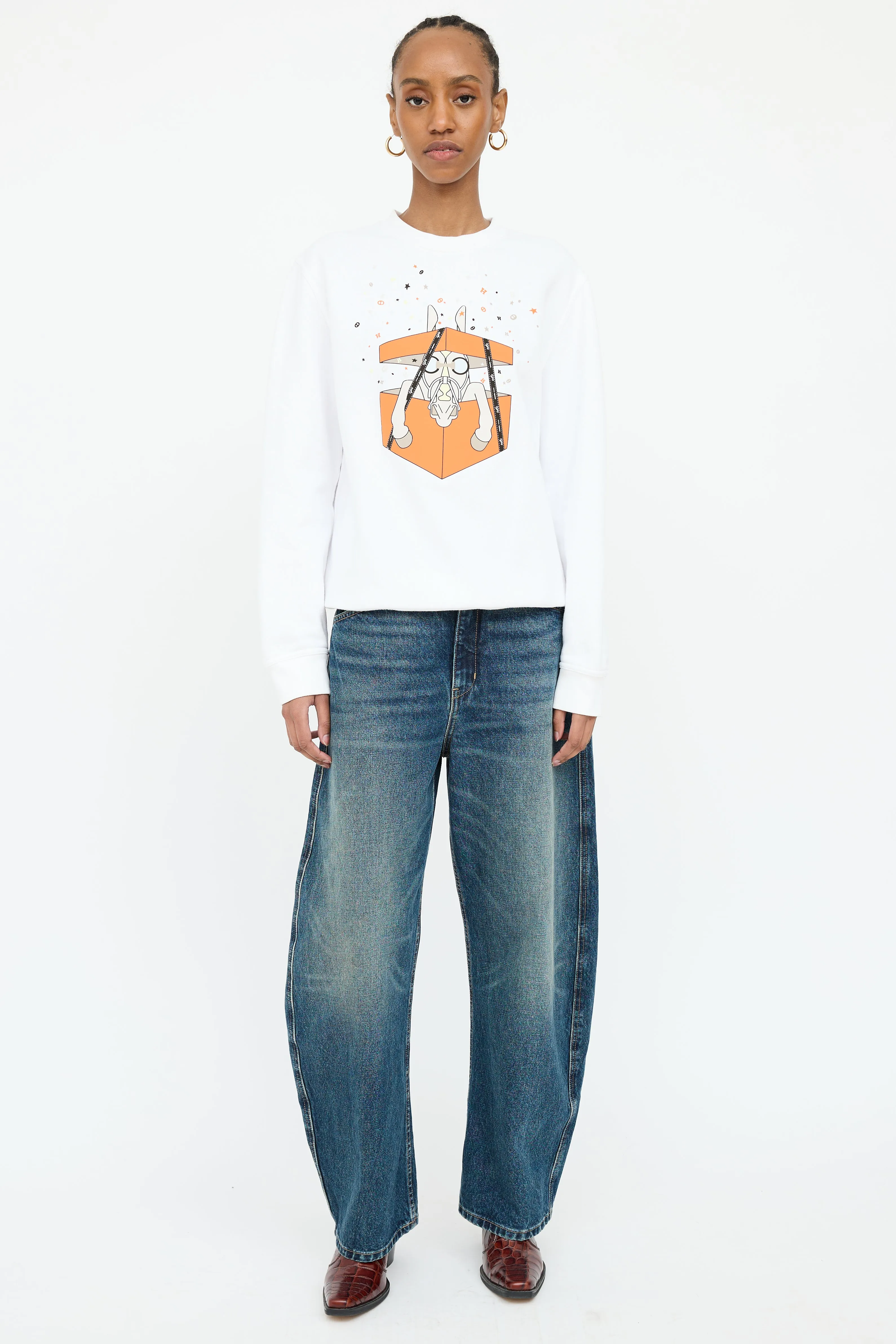 Boite Surprise Graphic Sweatshirt