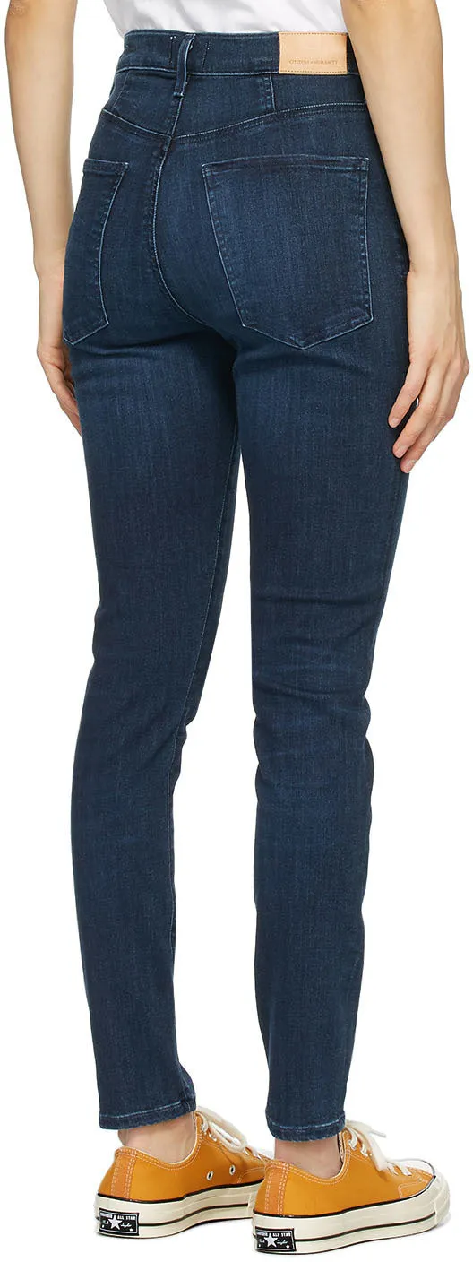 Citizens of Humanity Indigo Chrissy Skinny Jeans