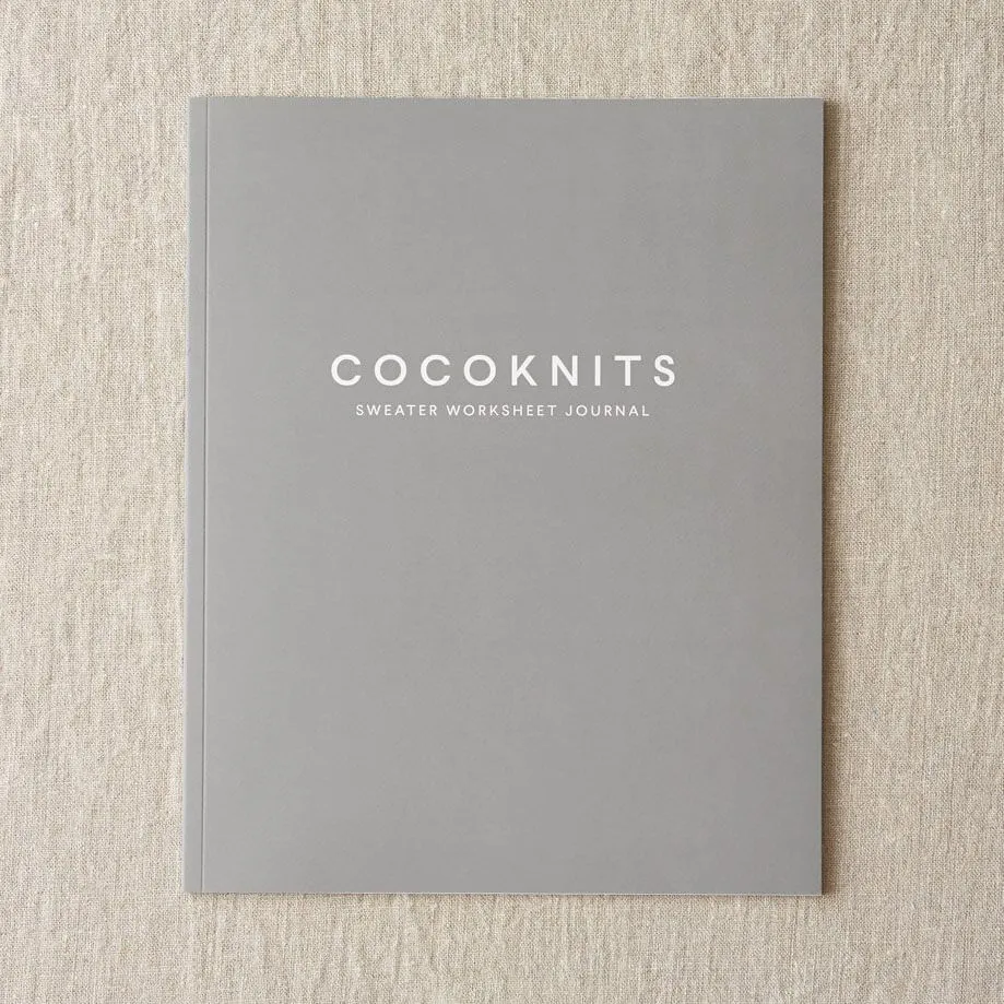 Cocoknits - Sweater Worksheet Journal