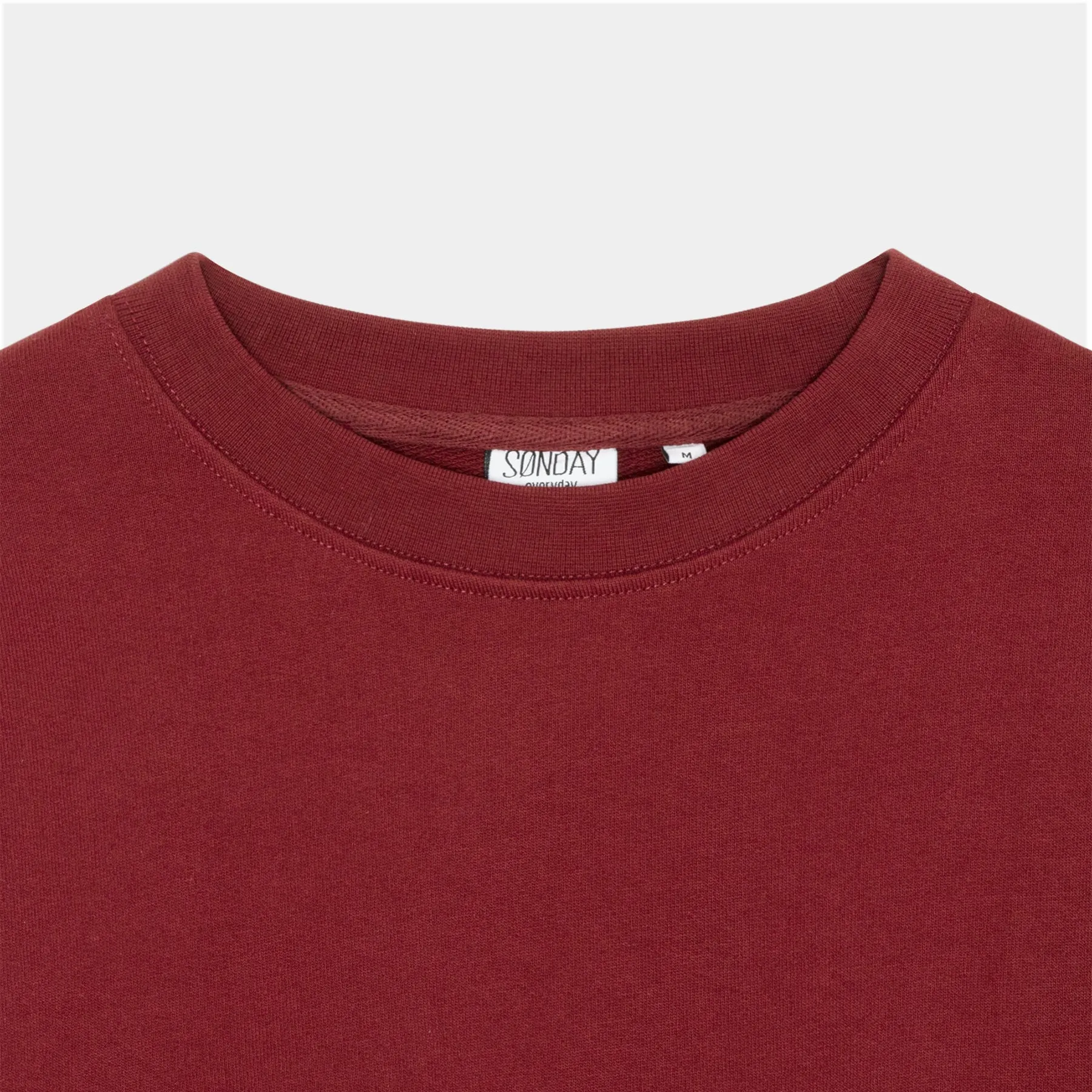 Crewneck burgundy kids