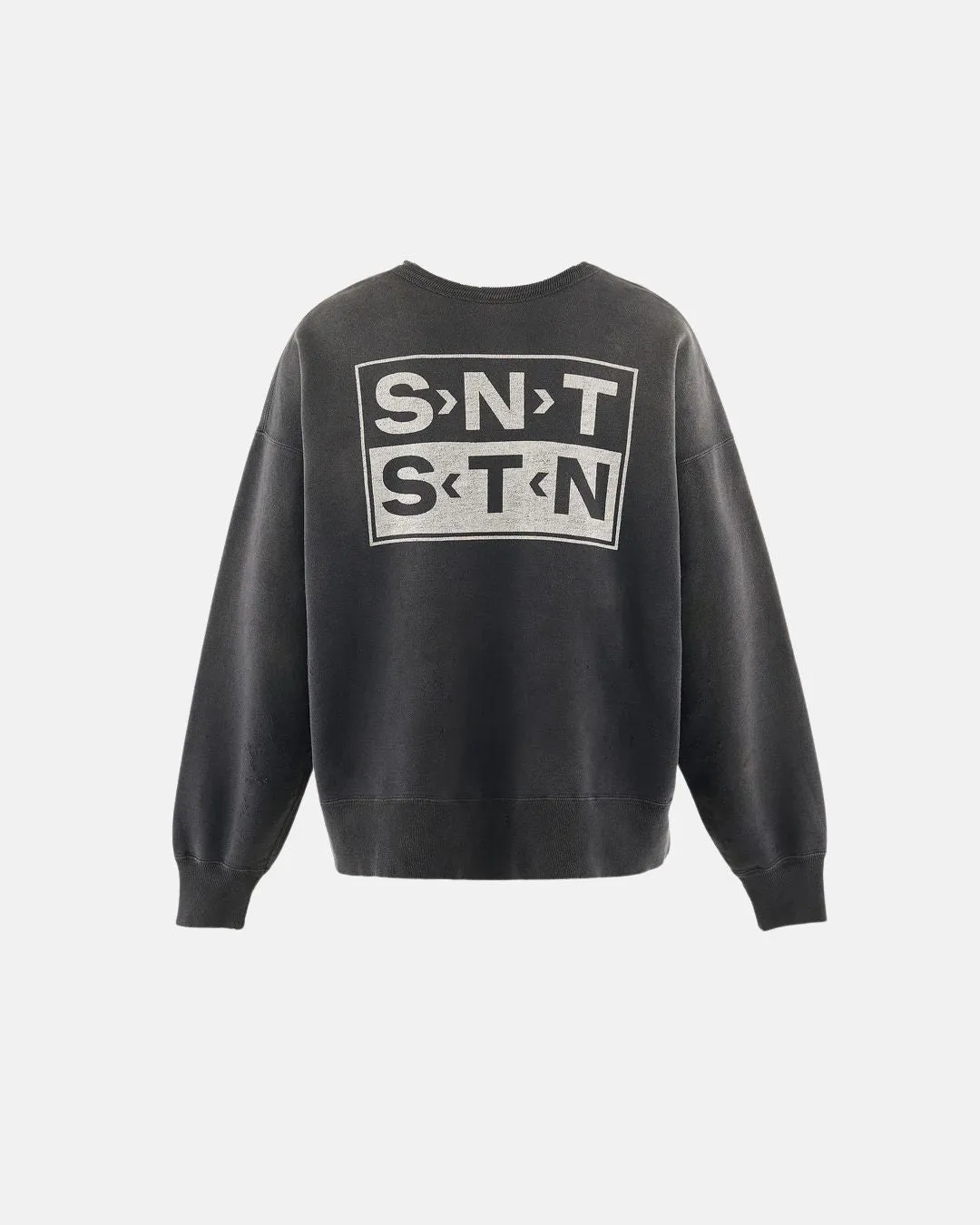 Crewneck Sweatshirt Saint Black