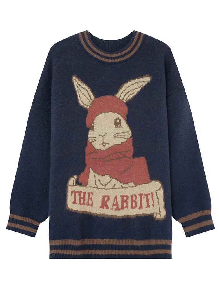 Cute Bunny Pullover Inner Sweater
