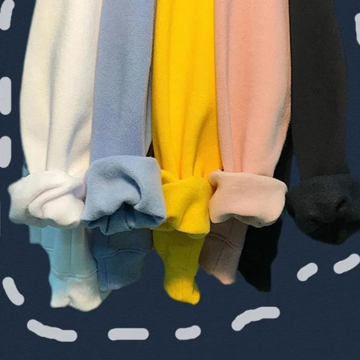 Cute couple hoodies sun moon