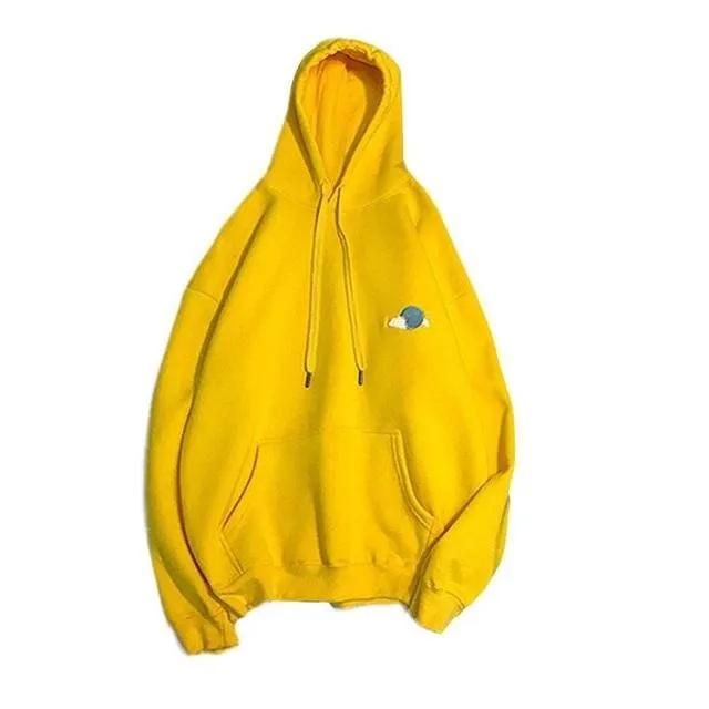 Cute couple hoodies sun moon