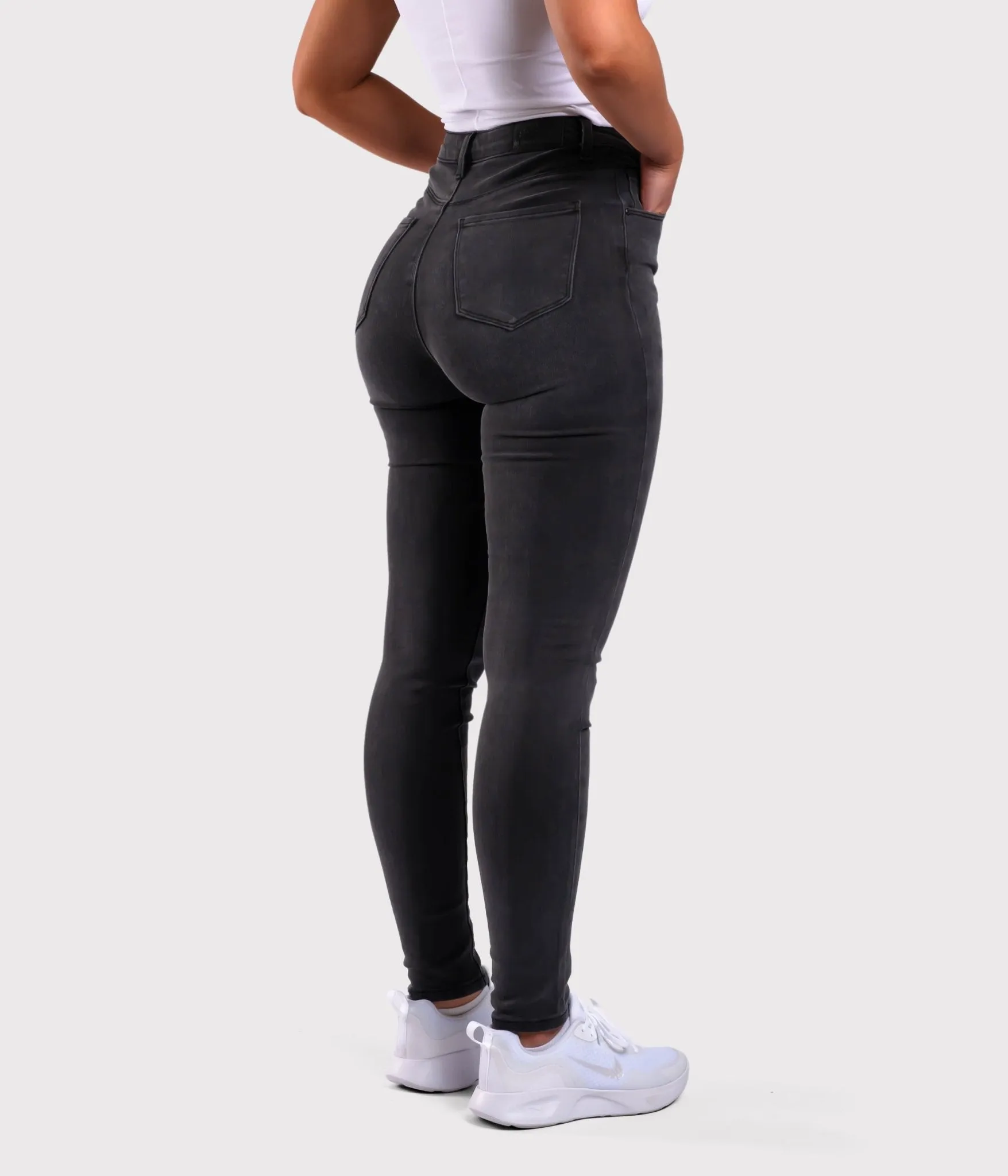 Dark Grey Skinny Jeans