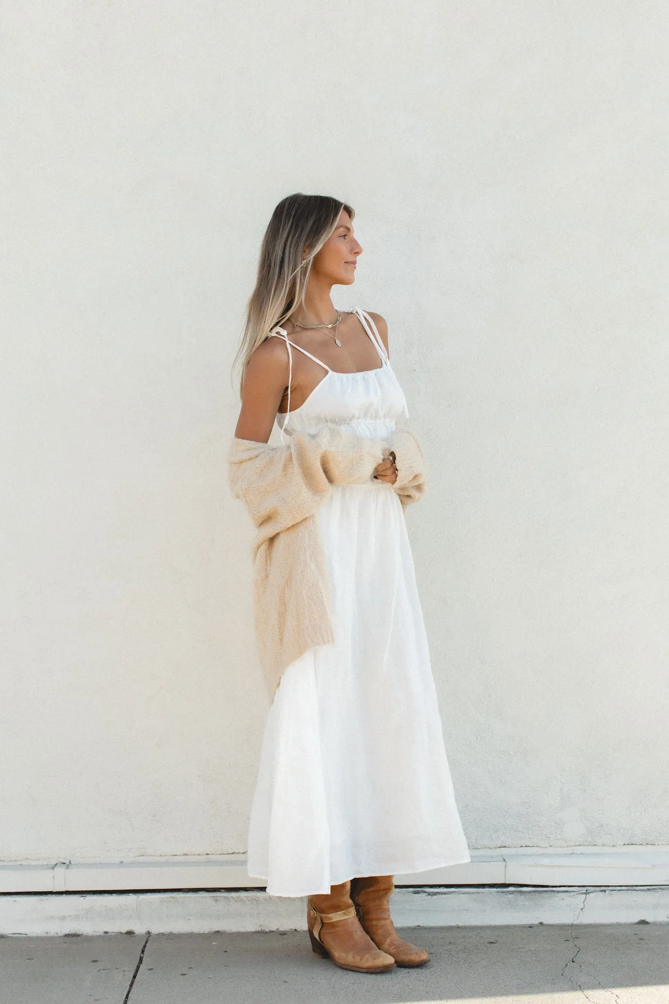 Harvest Linen Maxi Dress