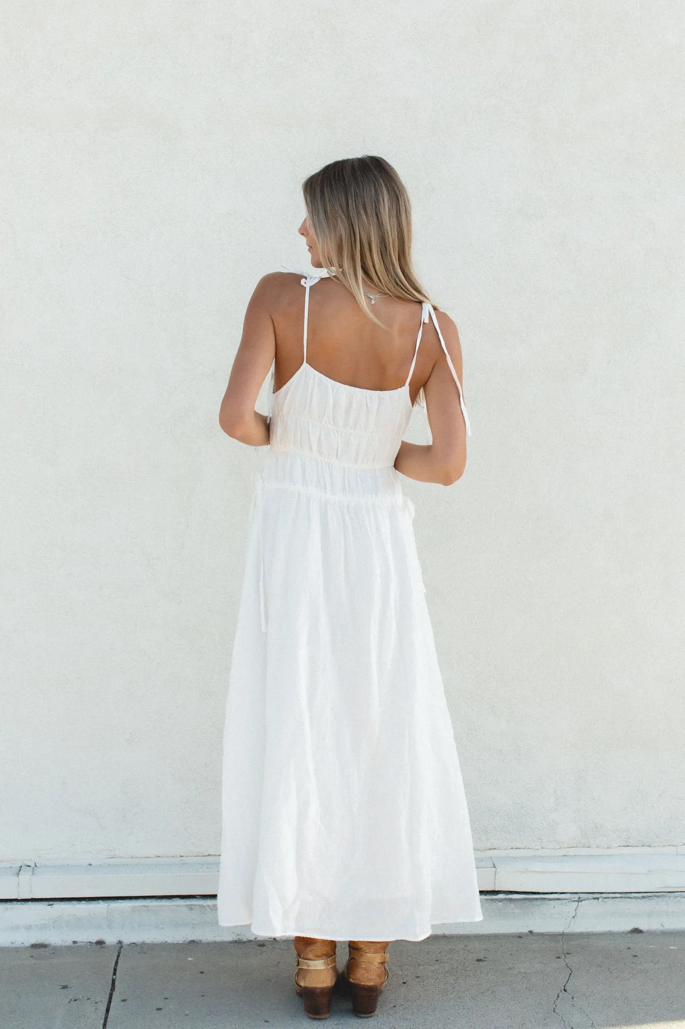 Harvest Linen Maxi Dress