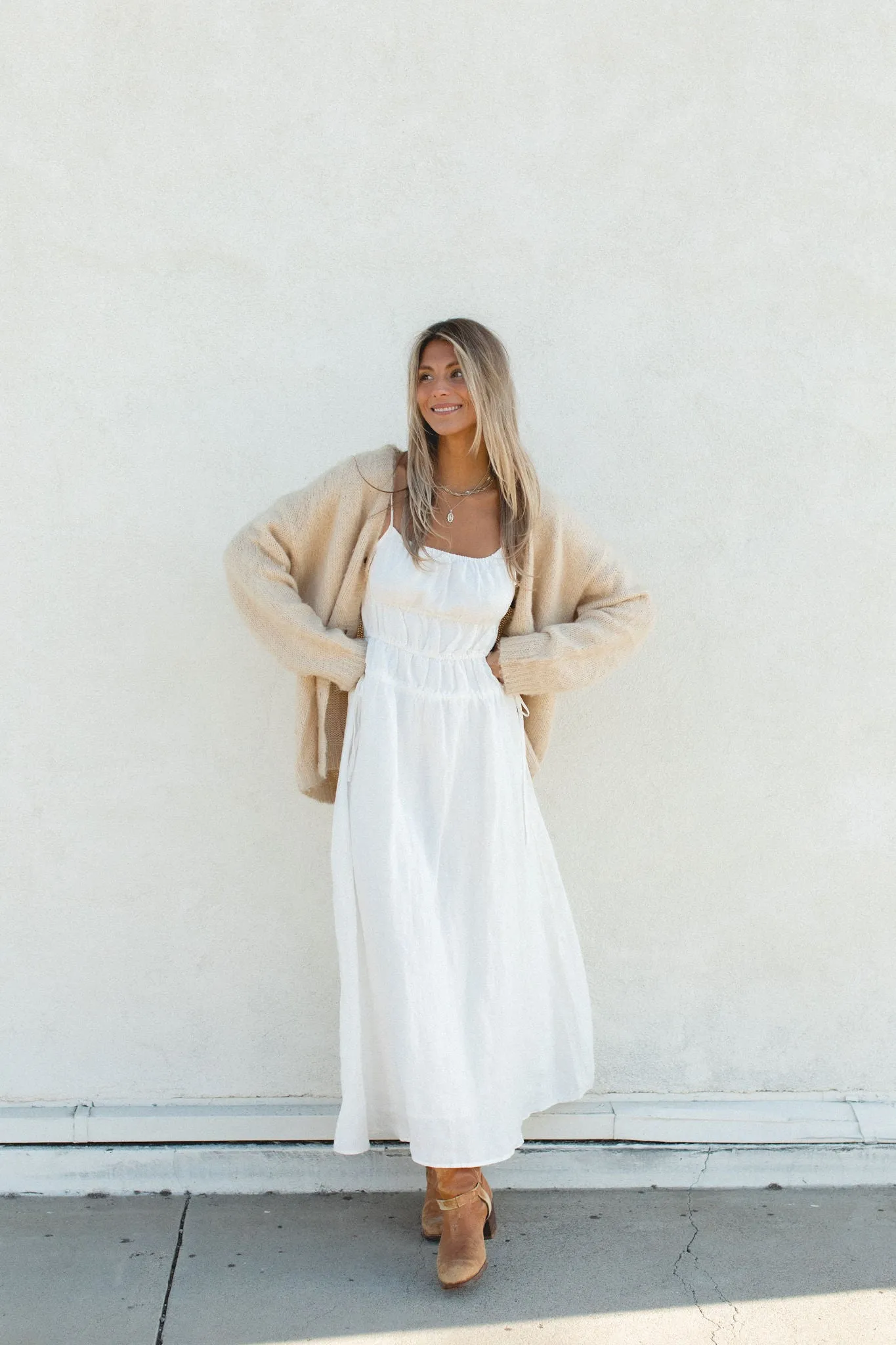 Harvest Linen Maxi Dress