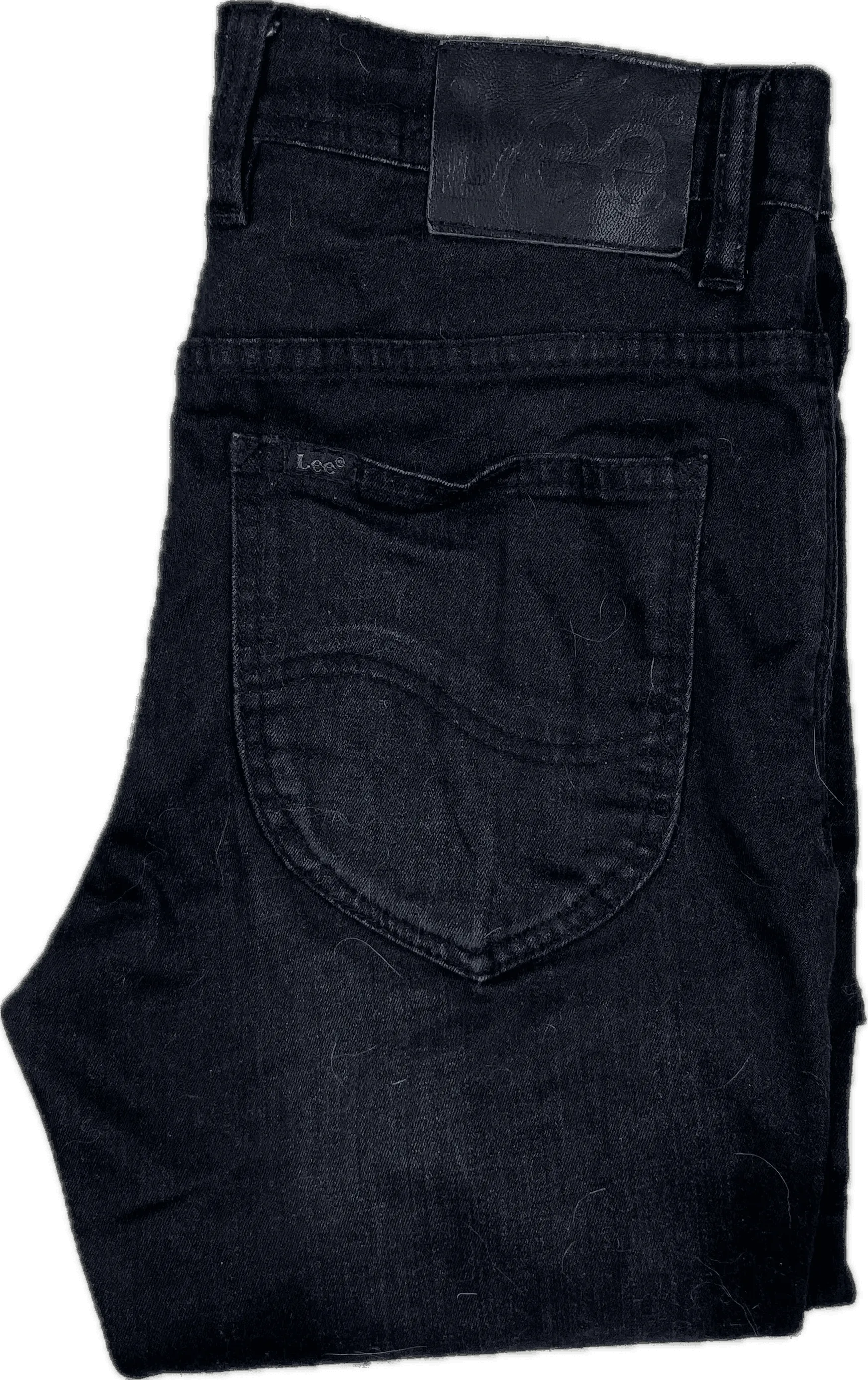 Lee Mens Black 'LO Skinny'  Stretch Jeans - Size 30