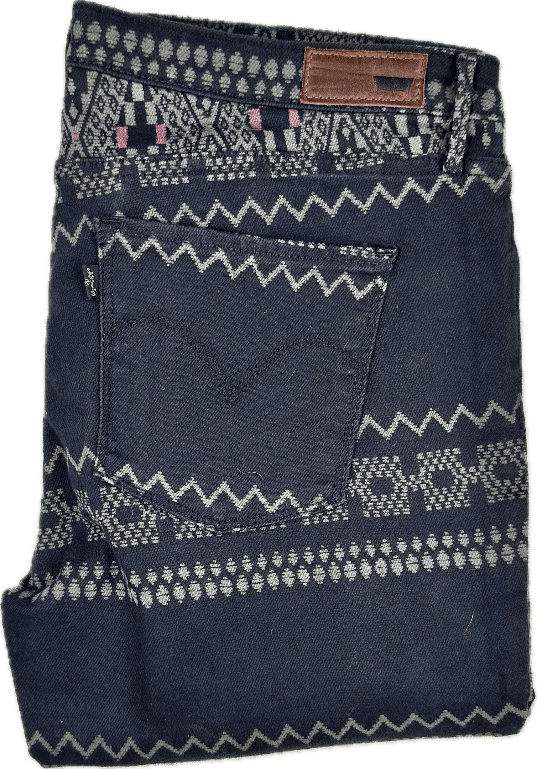 Levis 'Legging' Skinny Aztec Print jeans -Size 30