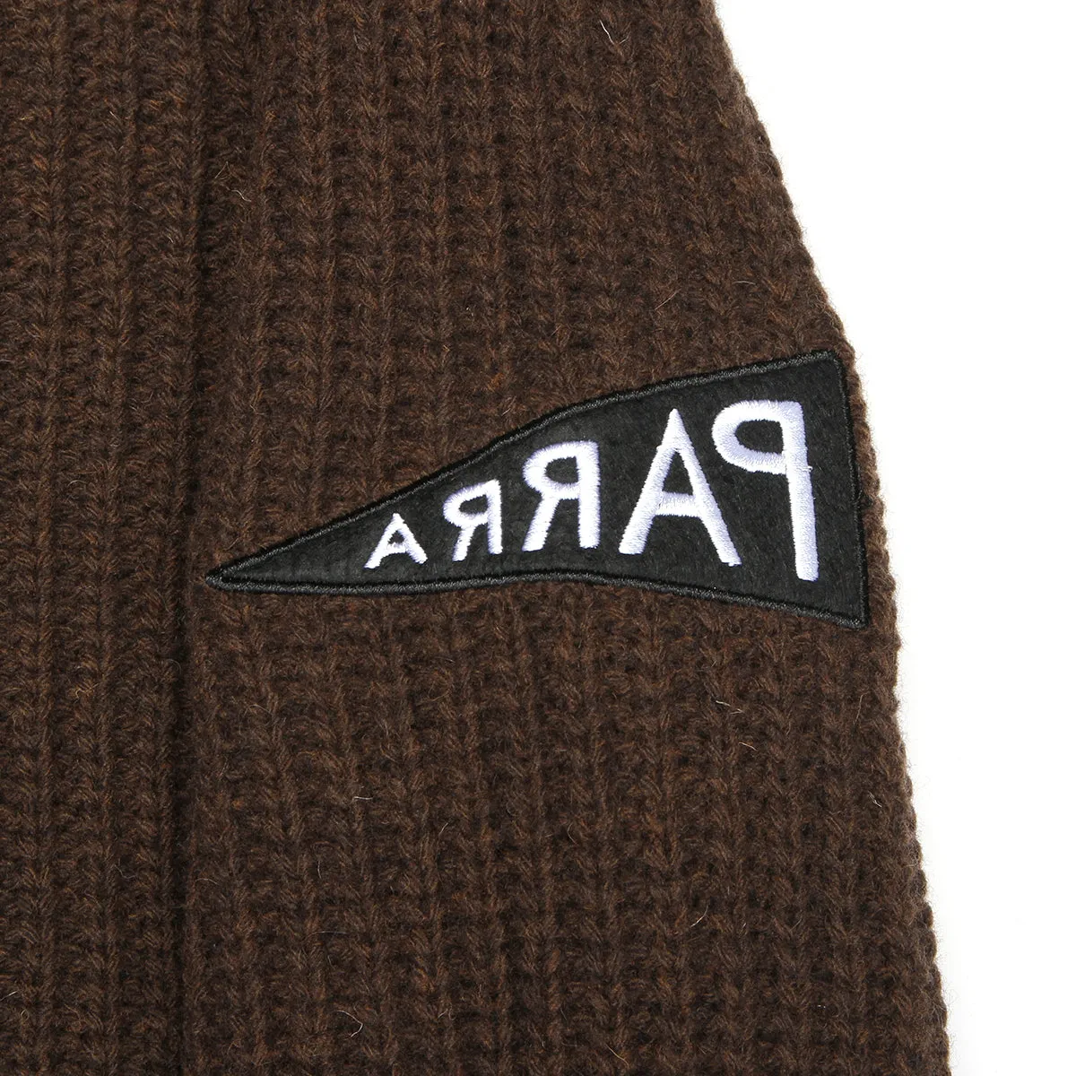 Mirrored Flag Logo Knitted Pullover