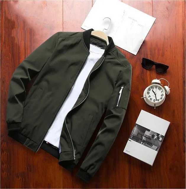 Mountainskin 2019 Mens Jackets Spring Autumn Casual Coats Bomber Jacket Slim Fashion Male Outwear Mens Brand Clothing 6XL SA585