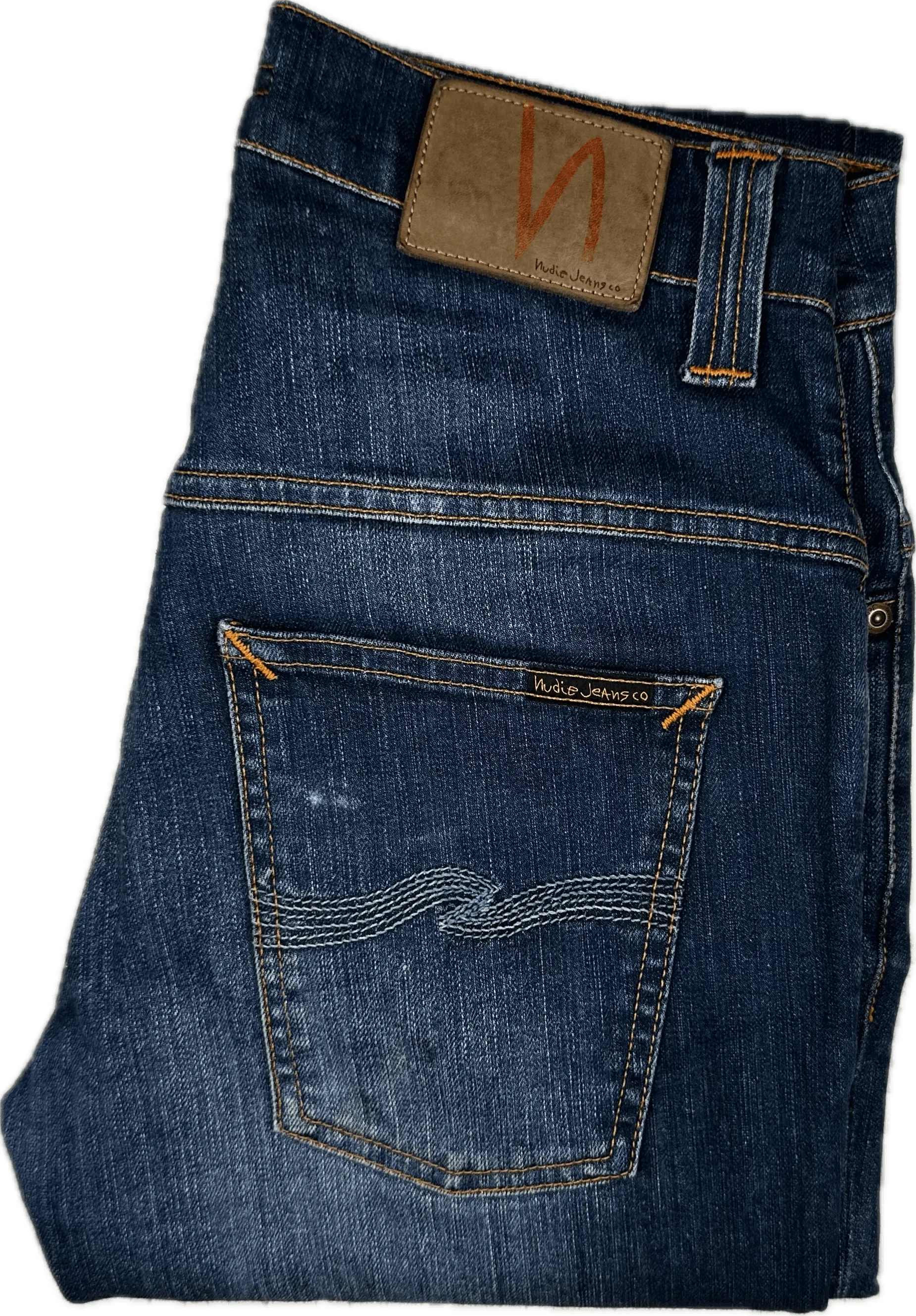 Nudie Jeans Co. 'Thin Finn' Pure Streak Wash Organic Jeans - Size 29