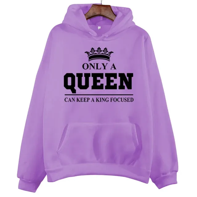 Only a King can Attract a Queen Hoodie