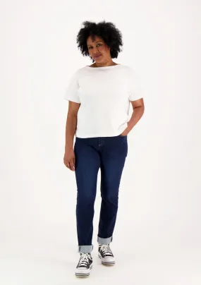 Suzie Super Strech Skinny Jeans Dark Blue