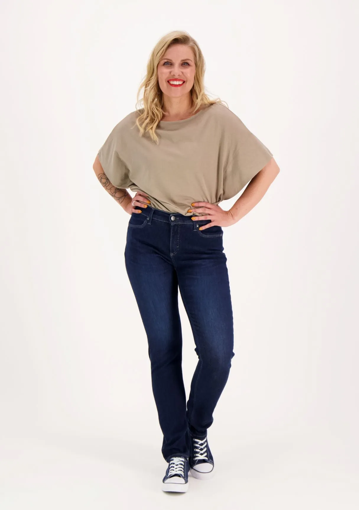 Suzie Super Strech Skinny Jeans Dark Blue