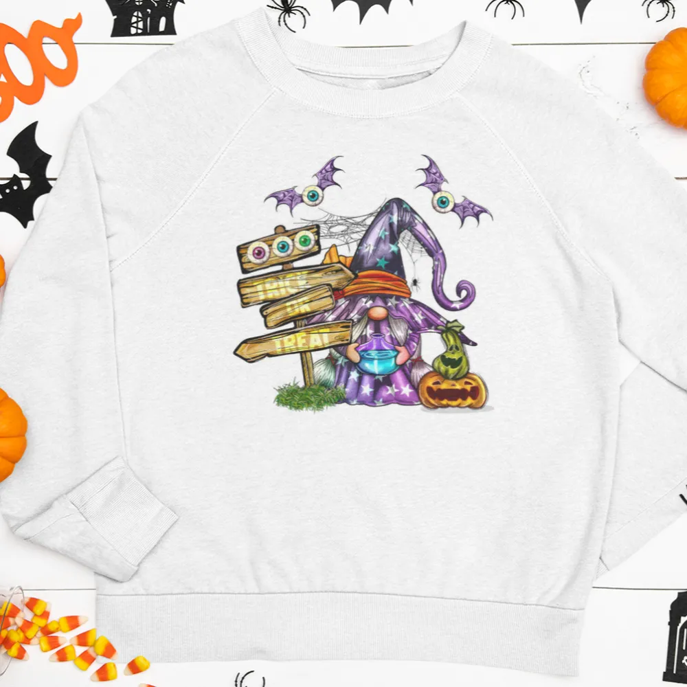 Trick or Treat Gnome sweatshirt / Hoodie, Fall Sweatshirt
