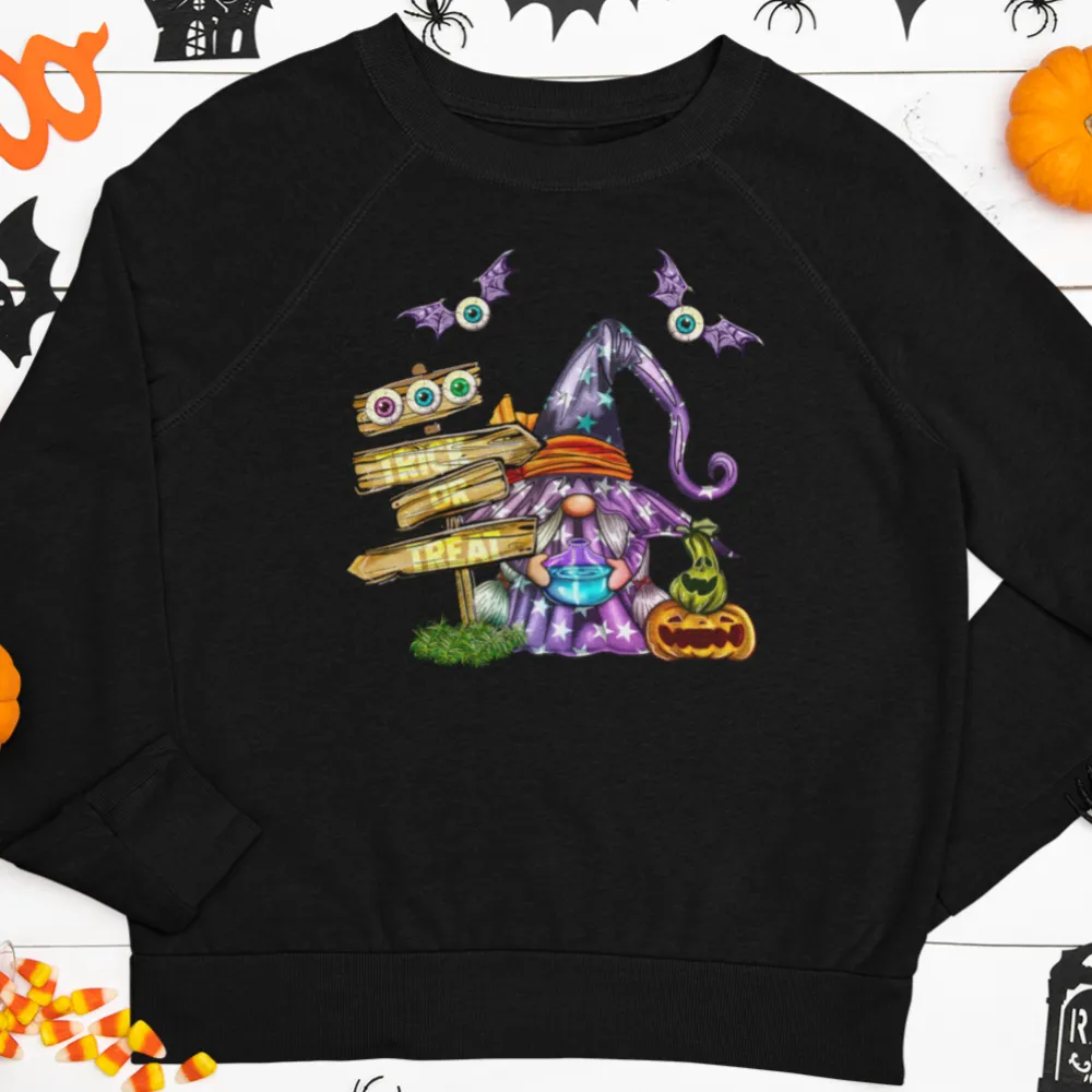 Trick or Treat Gnome sweatshirt / Hoodie, Fall Sweatshirt